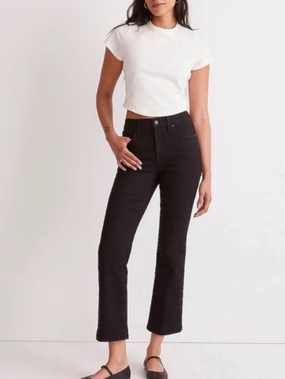 Madewell Mid Rise Kick Out Jeans
